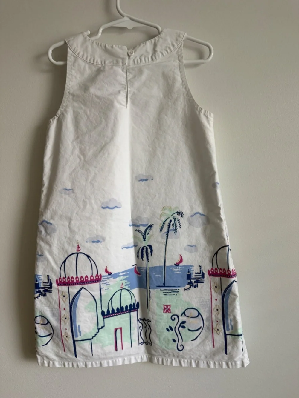 Gymboree Mediterranean Coastal Print 100% Cotton Dress